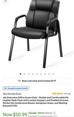 EDX Executive Office Guest Chair