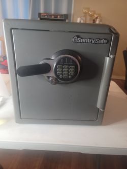Sentrysafe safe works great 17.5" X 16"
