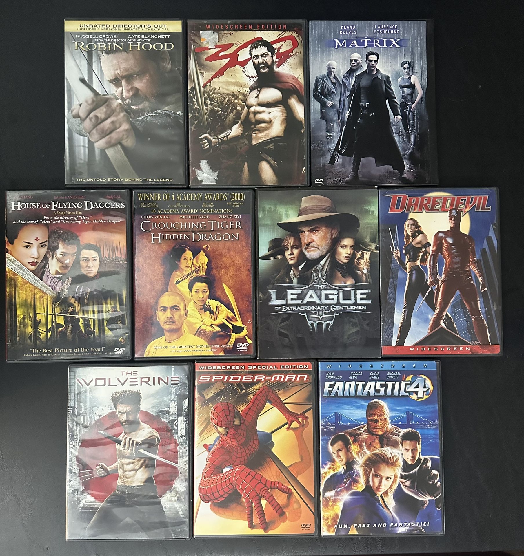 Comic And Action Movies