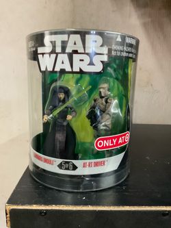 Star Wars two pack Luminara Unduli and AT RT Driver
