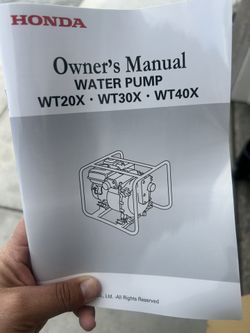 HONDA WATER PUMP