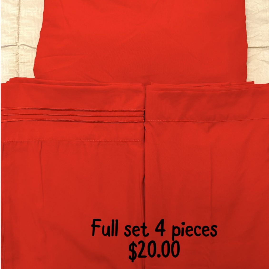 Full-size sheets sold in bulk or individually. OBO accepted