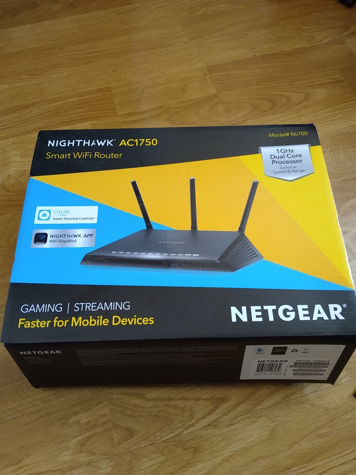 Netgear R6700 Gaming WiFi Router