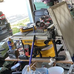 Table Saw By Dewalt 