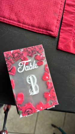 Table numbers 1-20