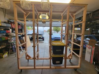 20 Tote Organizer Garage Storage Rack