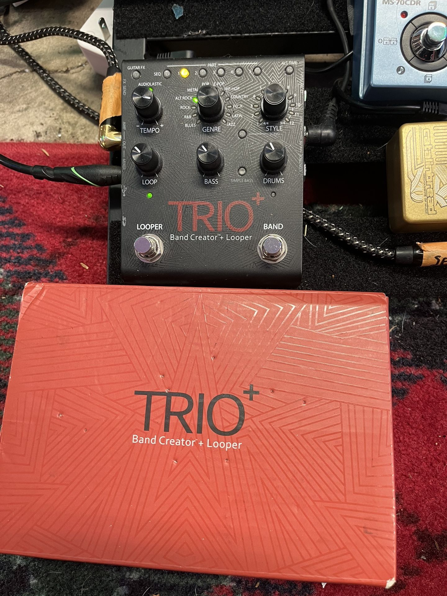 Digitech Trio + Band Creator + Looper Pedal