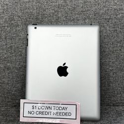 Ipad Pro 9.7 Inch Tablet -PAYMENTS AVAILABLE-$1 Down Today 