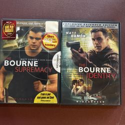 Bourne DVDs