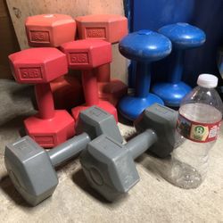 Plastic Dumbbells 