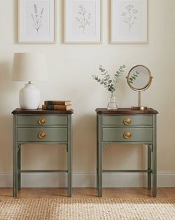 Gorgeous refinished vintage nightstands