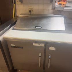 Prep Station And Cooler 