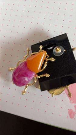 bug earrings