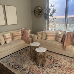Couches, Patio Set, Accent Table 
