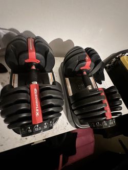 Bowflex adjustable dumbbells