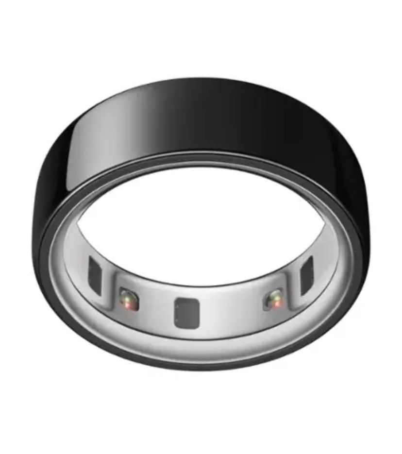 Oura Ring 4 - Smart Ring - Size Before You Buy with Oura Ring 4 Sizing Kit - Size 11 - Black