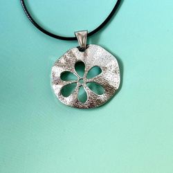 Sand Dollar Pendant necklace 