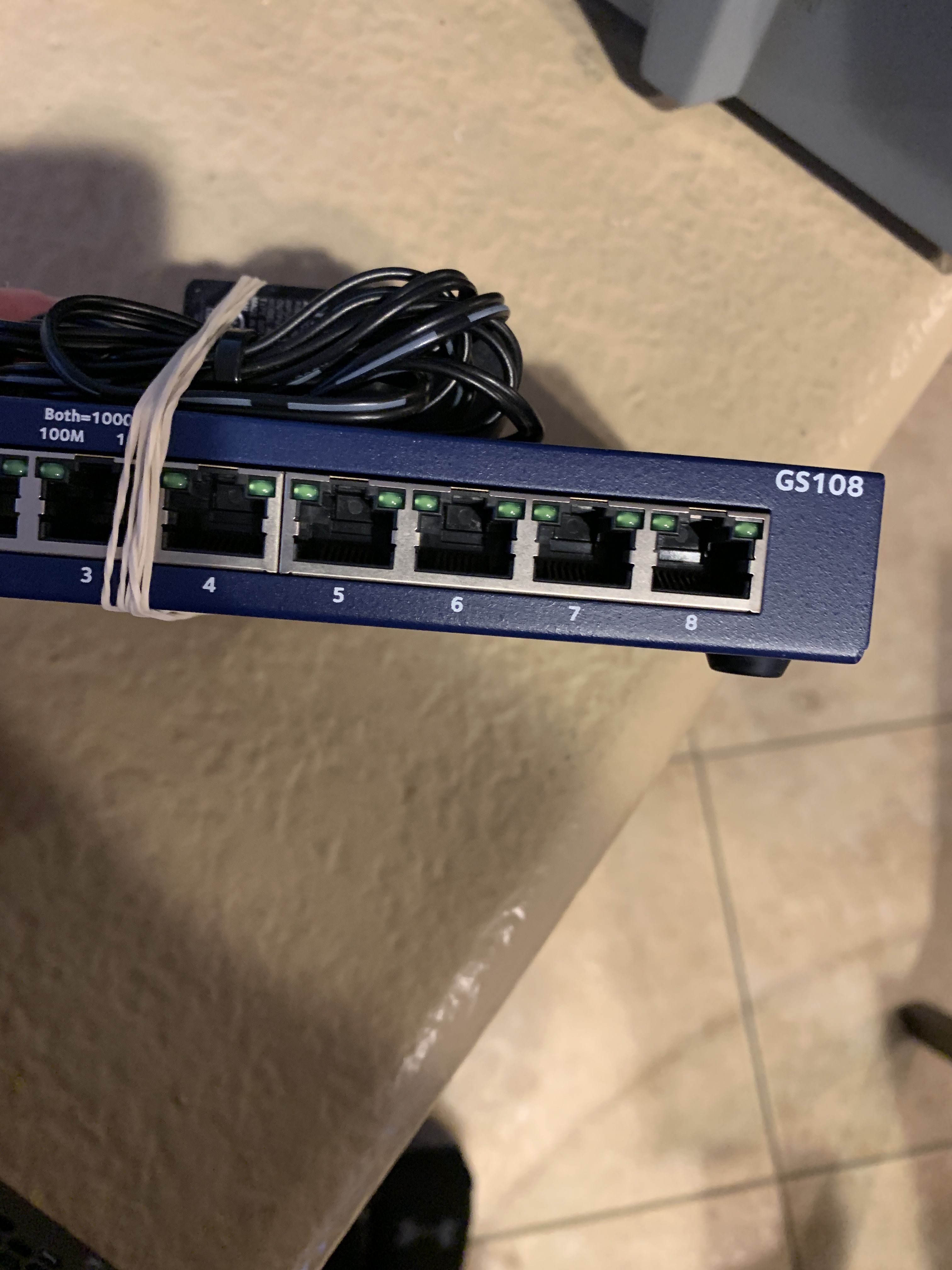 Netgear GS108 Network Switch