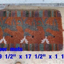 Door  mats   -     $5  each