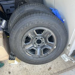 Jeep Gladiator Wheel and Tires