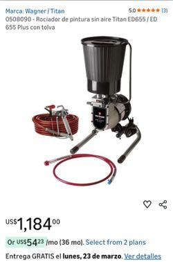 Spray machine.