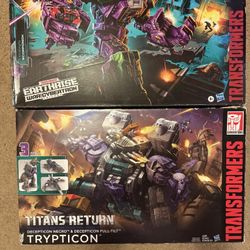Transformers Titan Class Scorponok & Tryoticon