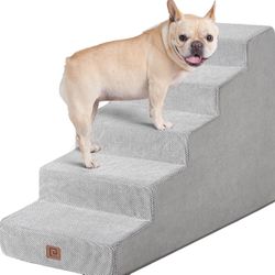 ✨New✨ Dog Stairs 22.5"H, 5-Step Slope Dog Stairs for High Beds