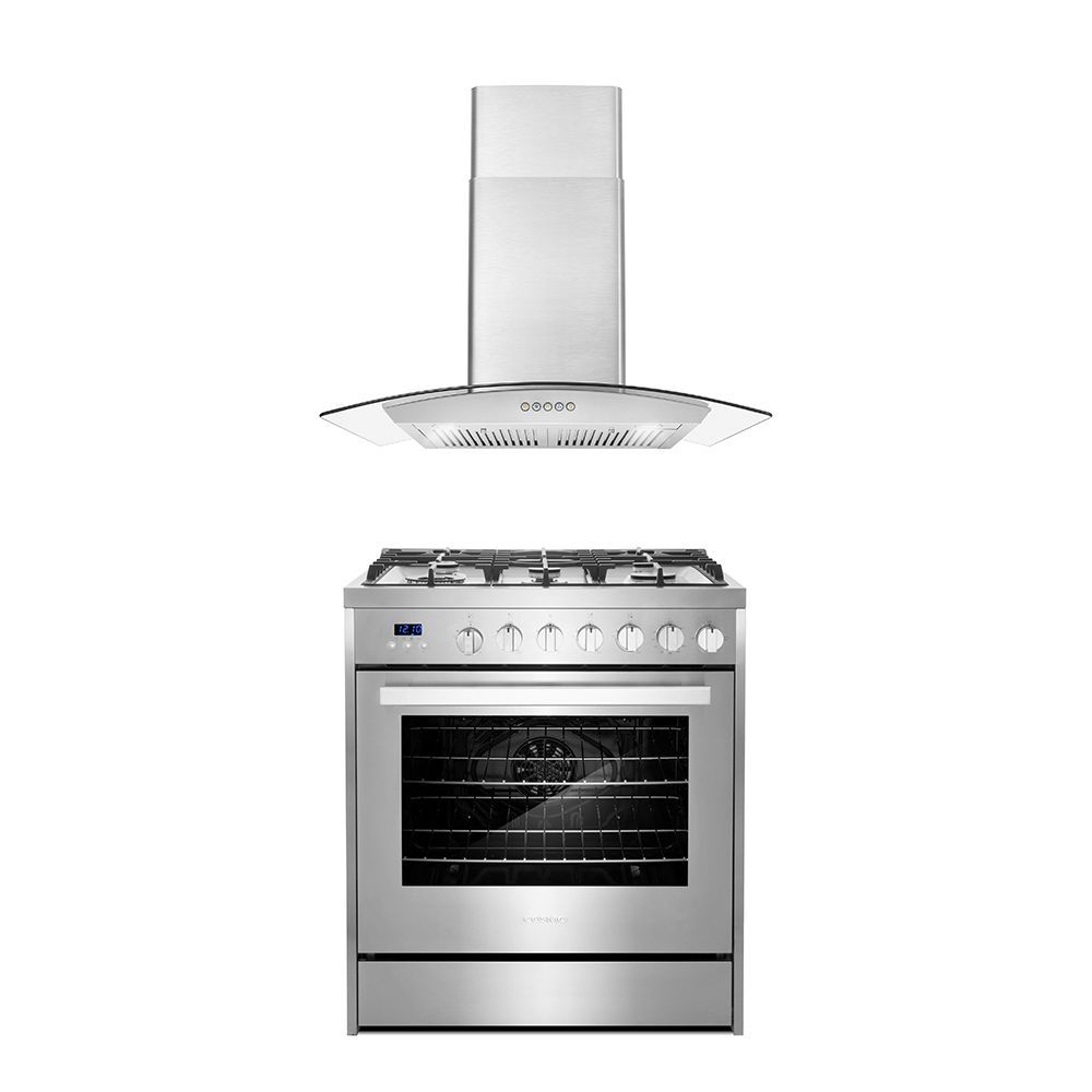 LUXURY KITCHEN APPLIANCES - New Open Box RANGE OVEN COOKTOP HOOD