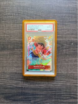 2025 One Piece Op12 EN Alternate Art #015 Monkey D Luffy PSA 10 GEM MINT