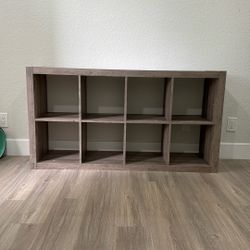 Grey/Beige Cubicle Bookcase