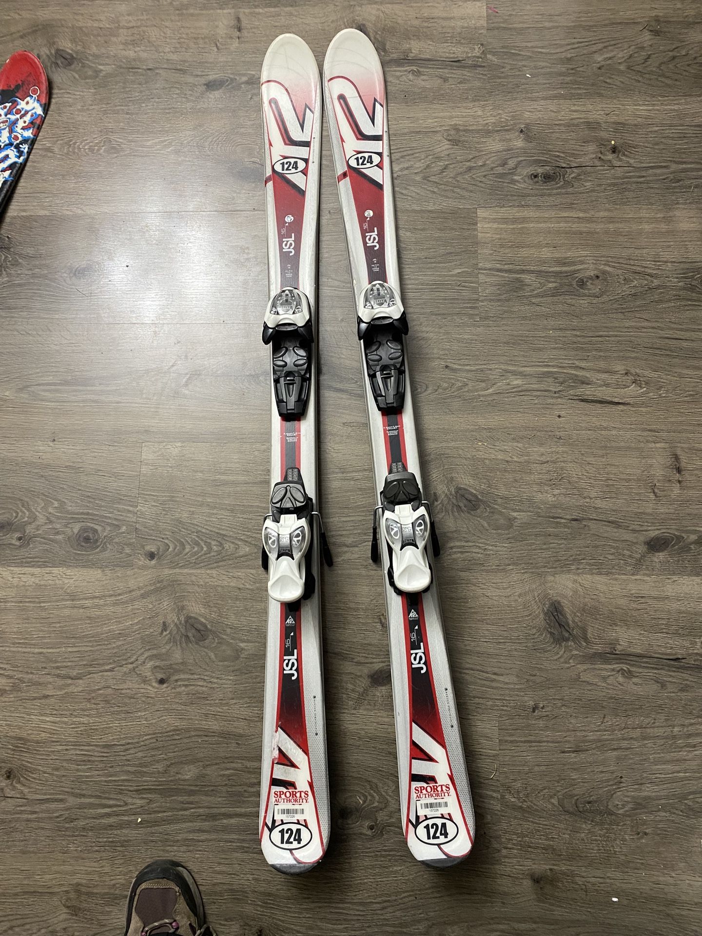 K2 skis 124cm