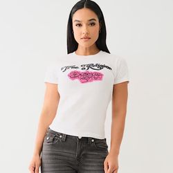 White True Religion T Shirt