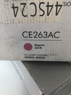 HP magenta toner
