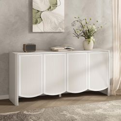 Sideboard Cabinet with Storage, 59.1-Inch