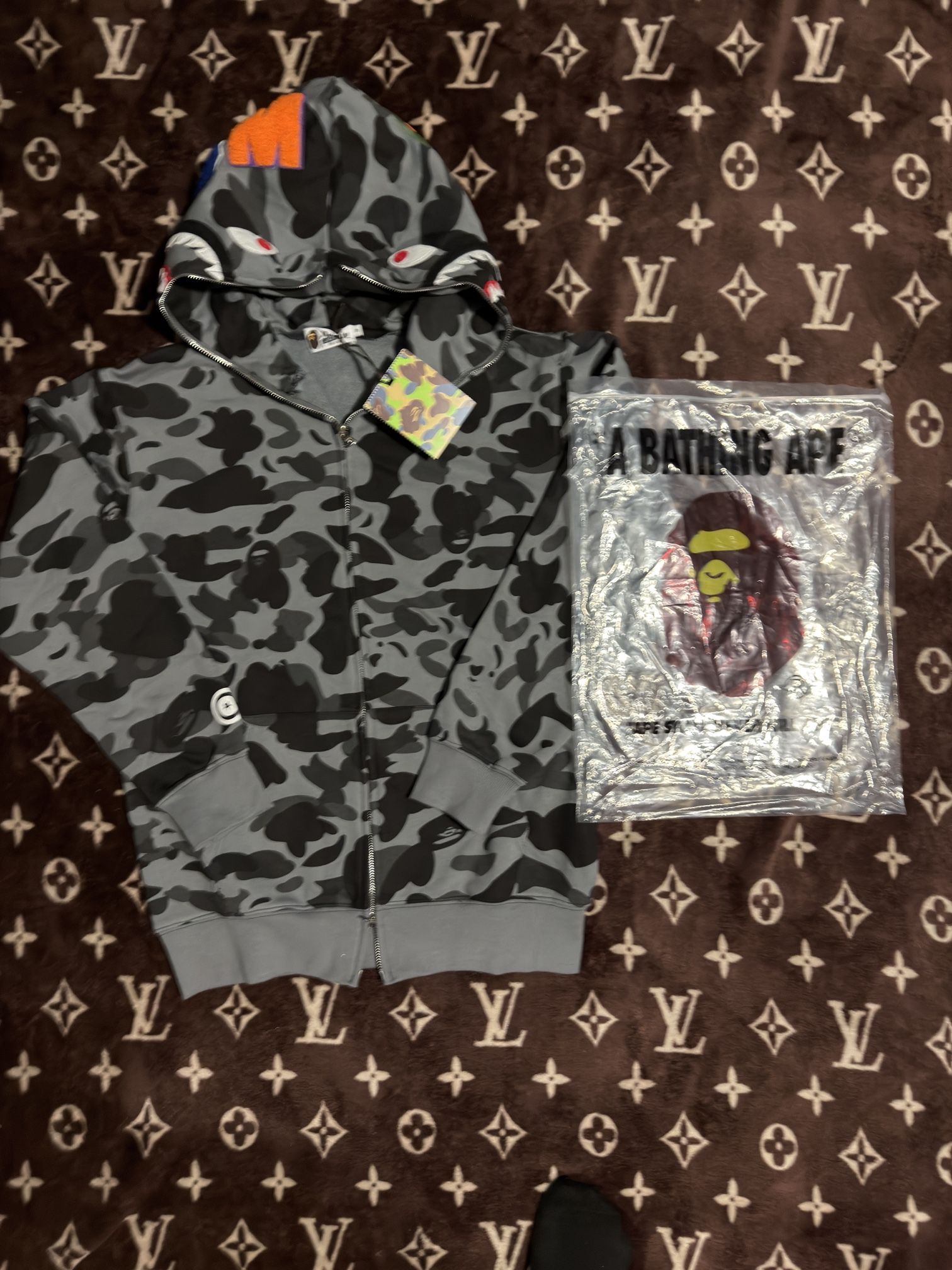 Bape Black ABC Shark Zipup