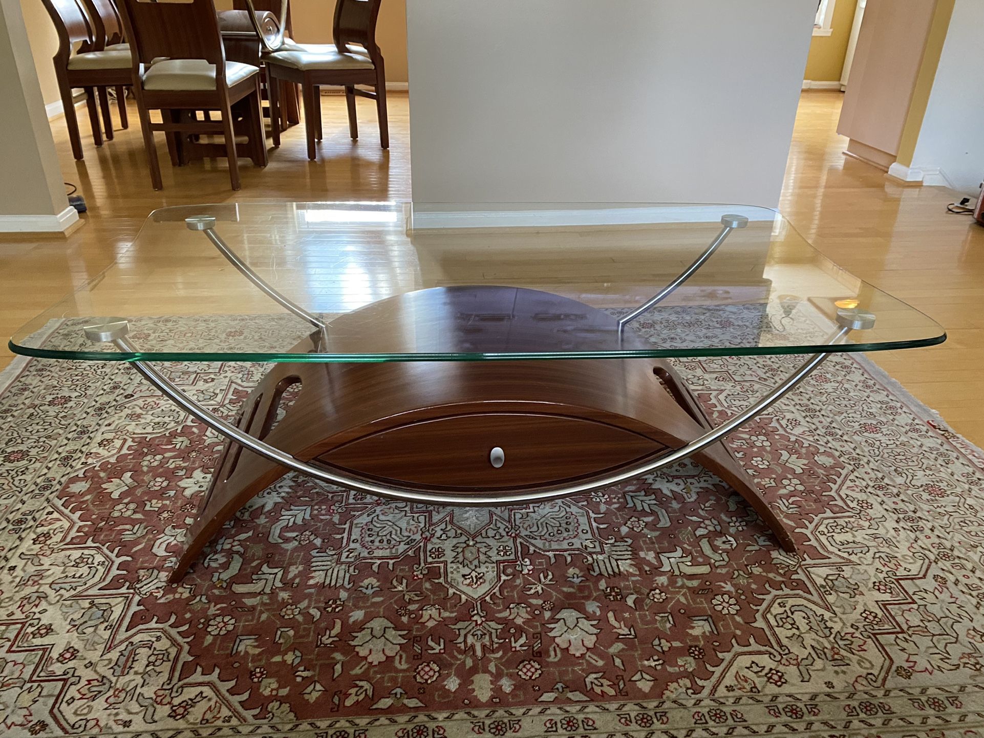 Coffee Table W Side Table