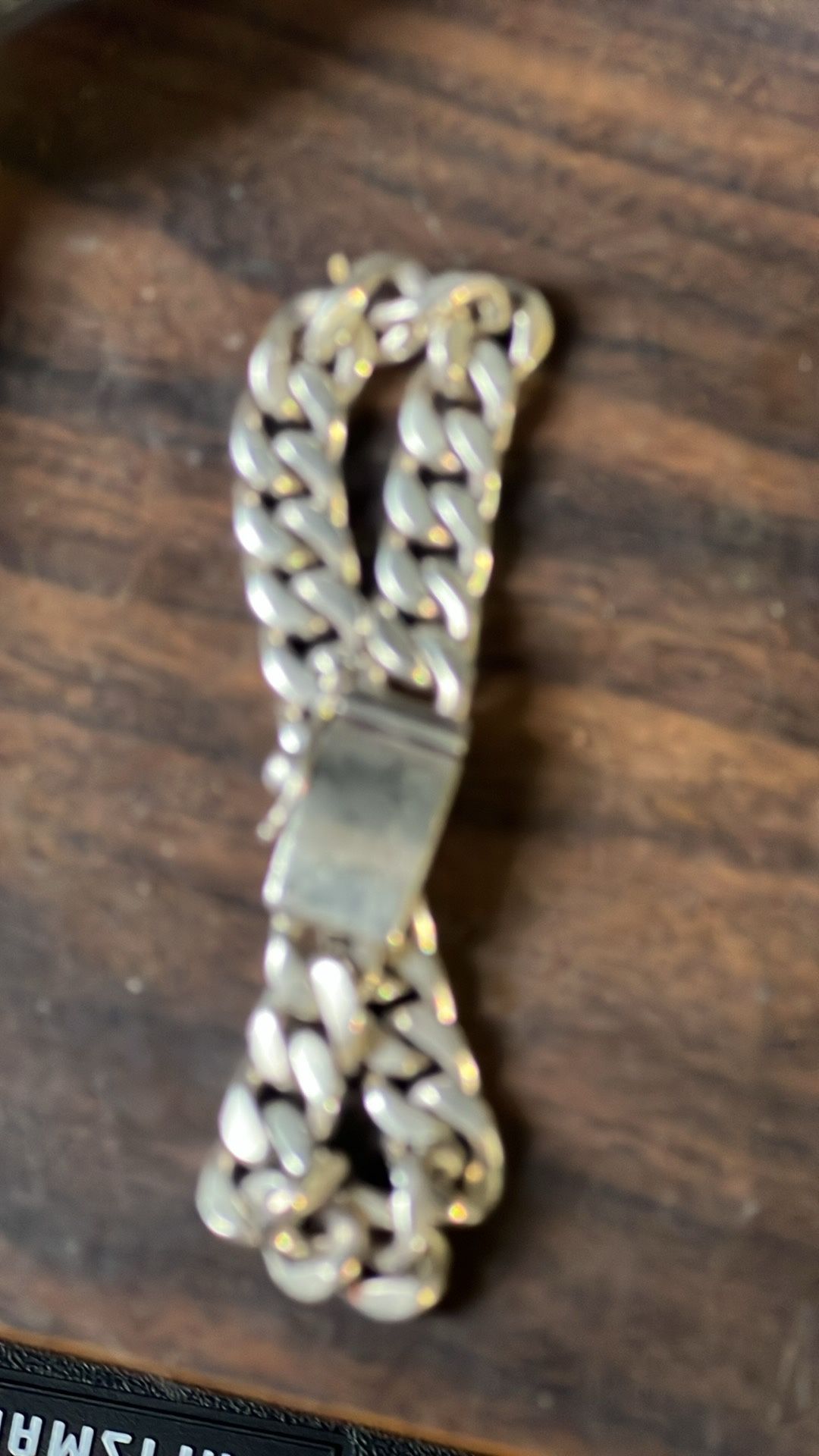 Cuban Silver 925 Bracelet