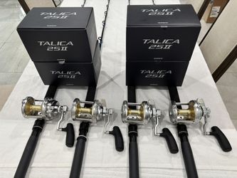New Shimano Talica 25A 2 Speed on Custom 6'0" 30-501b AFTCO Roller Tip