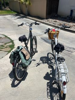 Electric Bikes! His and Hers!