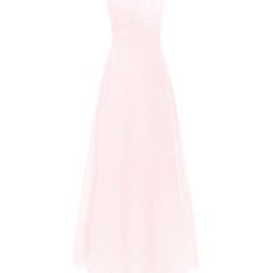 Azazie Bridesmaid Dress/ One Shoulder Gown
