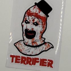 Art the Clown Terrifier Sticker Horror Slasher Movie Vinyl Decal