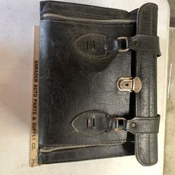 Vintage Hard Leather Camera Case 
