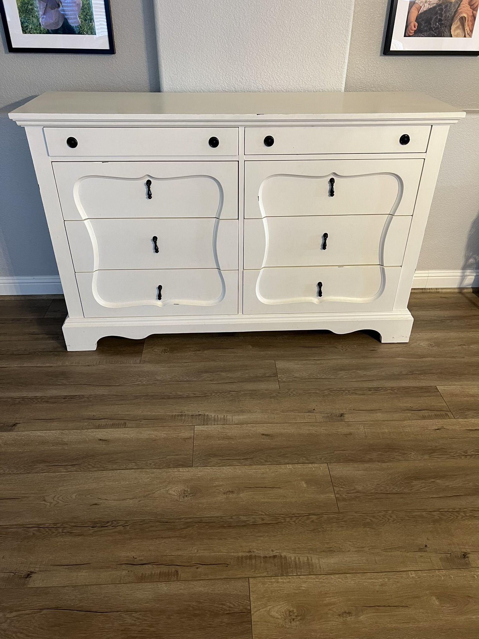 Magnolia Home White Dresser