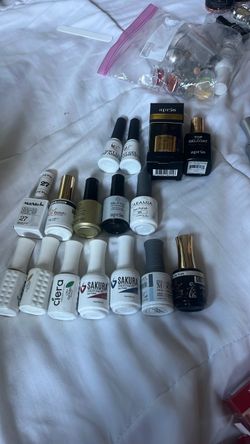 Mixed Gel Nail Polish Collection Lot