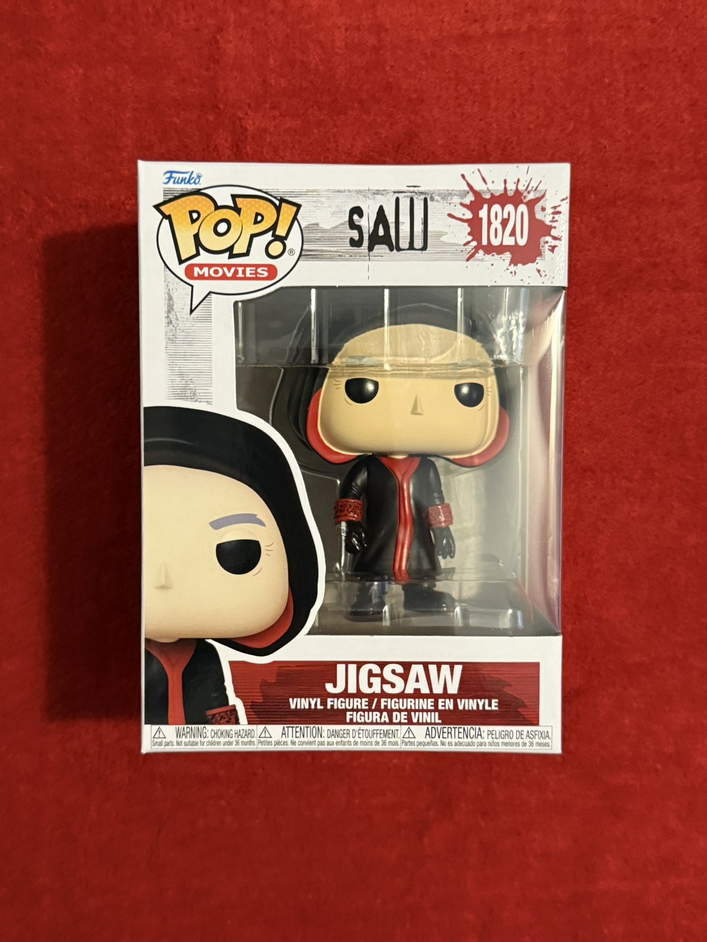 Funko Pop Movies Saw Jigsaw #1820 Common Only
