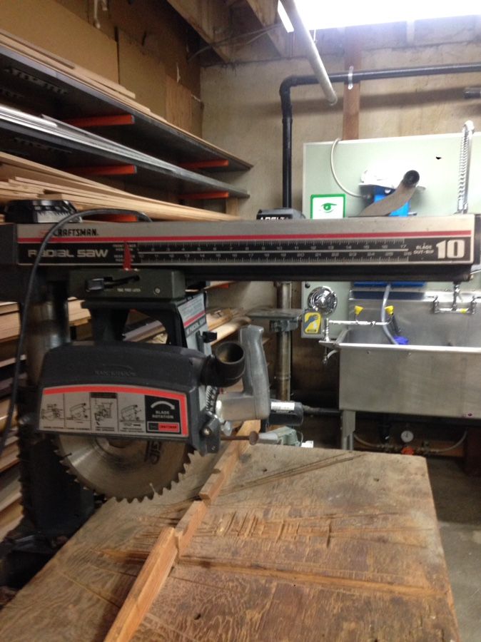 Craftsman 10" Radial Arm Saw