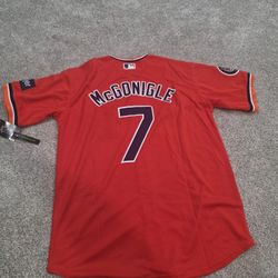 McGonigle #7 Detroit TIGERS orange-LARGE-