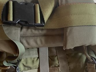 Vintage military army Alice pack rucksack GI surplus w/metal frame camping hiking 