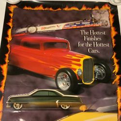 Vintage Hot Rod Poster  24”x36”