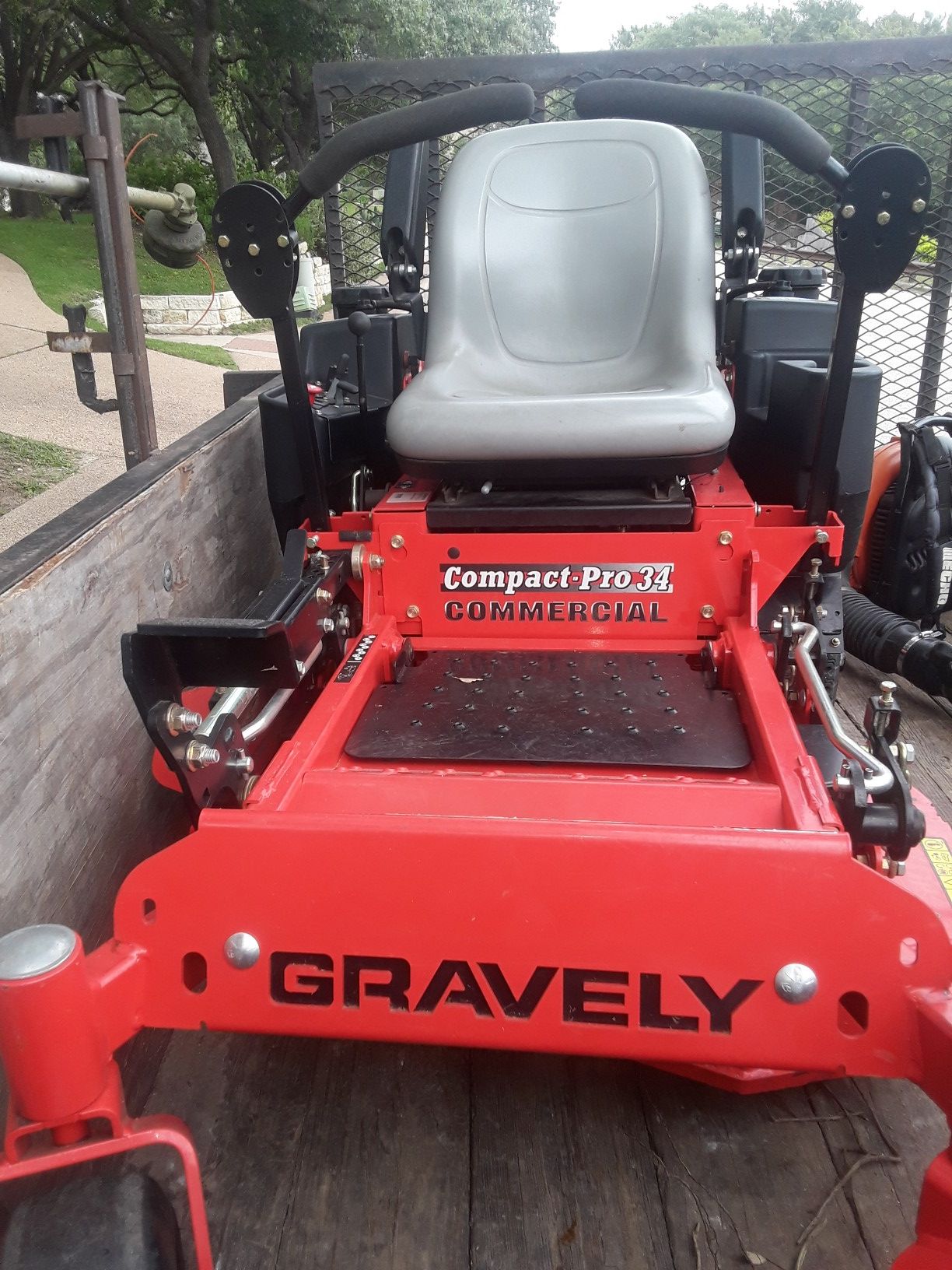 Tractor comercial gravely